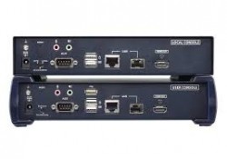 ATEN IP-A5F20TL 4K HDMI/USB KVM Extender over IP - Optical F