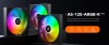 ID-Cooling AS 120 ARGB PWM Fan - Black IDC-AS-120-ARGB-K
