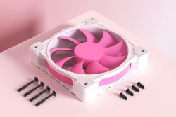 ID-COOLING ZF12025 PINK ARGB PWM FAN IDC-ZF-12025-PINK (ARGB