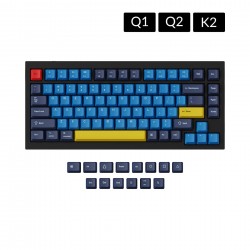 OEM Dye-Sub PBT Keycap Set - Beach - Version A 75% KEYCHRON-