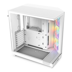 NZXT H6 Flow RGB - White NZXT-CC-H61FW-R1