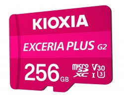KIOXIA EXCERIA PLUS CL10 UHS-I U3 V30 4K A1 R100/W90 (G2) LM