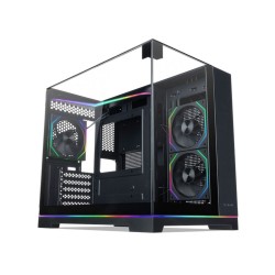 Tecware VX Prism M TG Matx Case w/ 3 x ARGB Fans (Black) TWC