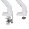 Ergotron 45-647-216 HX Desk Monitor Arm with HD Pivot, White