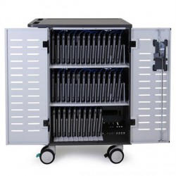 Ergotron DM40-2008-3 Zip40 Charging and Management Cart, UK/