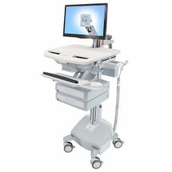 Ergotron SV44-1222-3 StyleView Cart with LCD Arm, LiFe Power