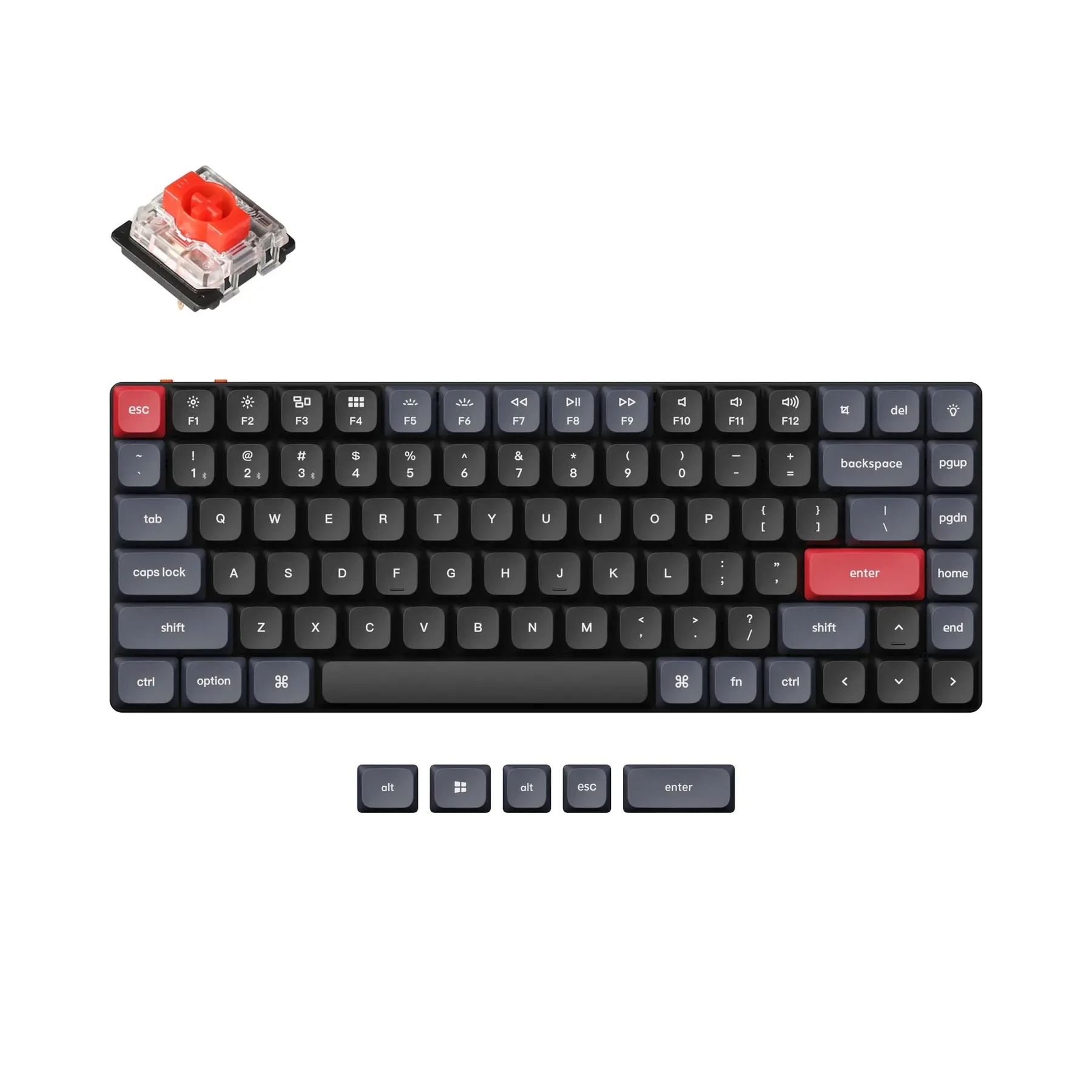 AK-6925758614542 AKKO Keyboard RGB Hotswap - ACR98 Mini Comb