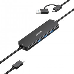Unitek U1344ABK01 USB 10Gbps KVM Hub.