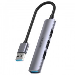 Unitek H1208A 4-in-1 USB-A 5Gbps Hub (USB3.0 + 3*USB2.0),  S