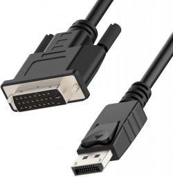 UNITEK Y-5118BA 1.8m,  Display Port to DVI Male Cable Conver