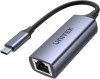UNITEK U1323A USB-C 5Gbps To Gigabit Ethernet Adapter with P
