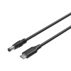 UNITEK C14116BK-1.8M 1.8M,  65W USB-C to DC5.5*2.5mm Chargin