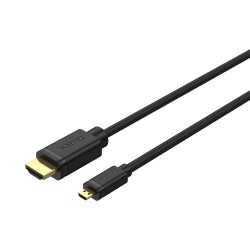 UNITEK Y-C182 2M,  Micro HDMI (M) to HDMI (M) Cable(4K60Hz)