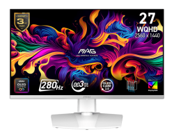 MSI MAG 272QPW QD-OLED X2826.5"WQHD Flatscreen QD-OLED 280Hz