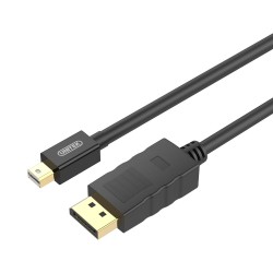 UNITEK Y-C611BK 2M,  Mini DisplayPort (M) to DisplayPort (M)