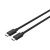 UNITEK Y-C477BK 1M,  USB3.0 Type-C Male to Type-C Male Cable