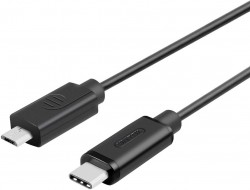 UNITEK Y-C473BK 1M,  USB2.0 Type-C Male to Micro B Male Cabl
