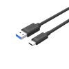 UNITEK Y-C474BK 1M,  USB3.0 Type-C Male to USB-A Male Cable,