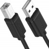 UNITEK Y-C421GBK 5M,  USB2.0 Type-A (M) to Type-B (M) Cable