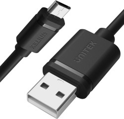 UNITEK Y-C455GBK 2M,  USB2.0 Type-A (M) to Micro USB (M) Cab