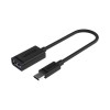 UNITEK Y-C476BK 0.2M,  USB3.0 Type-C Male to USB-A Female Ca