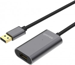 UNITEK Y-272 10M,  USB2.0 Aluminium Extension Cable