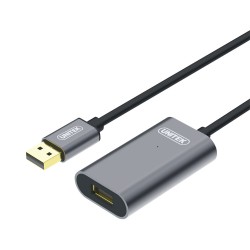 UNITEK Y-271 5M,  USB2.0 Aluminium Extension Cable