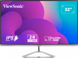 ViewSonic VX3276-2K-mhd-2 32" wide, SuperClear? IPS, silver 