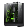 GameMax T20 BK M-ATX Black Chassis,0.8/1.0mm Steel