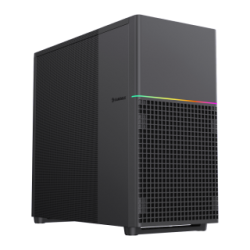 GameMax P31 BK ATX Black Chassis, 0.8/0.6mm Steel Plastic+AR