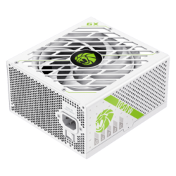 GameMax GX PRO 1050G WH White Edition, Full modular, 80PLUS 