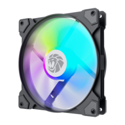 GameMax FN14A-S5  Black version 14CM ARGB Rainbow FanHydraul