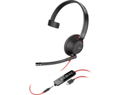 Poly 8X230AA Poly Blackwire 5210 Monaural USB-C Headset +3.5