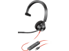 Poly 8X216AA Poly Blackwire 3310 Monaural Microsoft Teams Ce