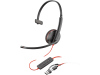Poly 8X214AA Poly Blackwire 3210 Monaural USB-C Headset +USB