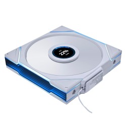 Lian Li 14TLLCD1W1W LIAN LI UNI FAN TL Wireless LCD 140-1 Pa