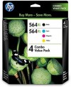HP 564XL Ink Cartridge Combo Pack CZ078WA