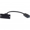 KRAMER WU-CA Wall Plate insert - USB3.0 Type C(F) to Type A(
