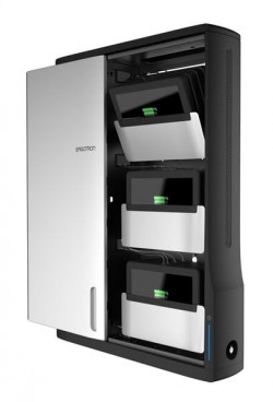 Ergotron DM12-1006-3 Zip12 Charging Wall Cabinet, UK/IE/SG/H