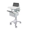 Ergotron SV43-1160-0 StyleView Laptop Cart, 6 Drawers