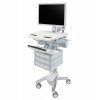 Ergotron SV43-2590-0 StyleView Medication Cart with HD Pivot