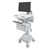Ergotron SV44-13C2-5 StyleView Cart with LCD Pivot, LiFe Pow