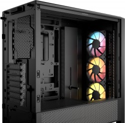 CORSAIR FRAME 4000D RS ARGB Mid-Tower PC Case, Black  (Inclu