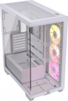 CORSAIR 3500X?RGB Tempered Glass Micro ATX , White CS-CC-901