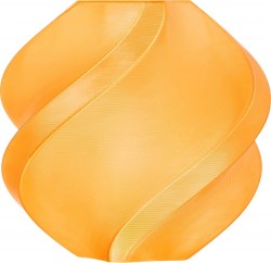 Bambu PETG Translucent - Translucent Orange - with Bambu Reu