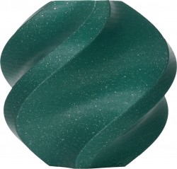 Bambu PLA Sparkle - Alpine Green Sparkle - with Bambu Reusab
