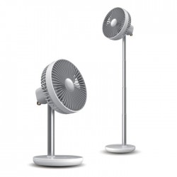 JISULIFE FA13P-WHITE TableFan Life7 Upgrade Ver.+Timing with