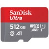 SanDisk Ultra microSDXC, SQUNR 512GB, C10, UHS-1, 100MB/s R,