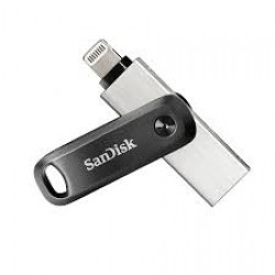 SanDisk iXpand Flash Drive Go, SDIX60N 64GB, Black, iOS, USB