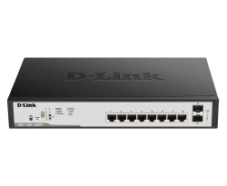 D-LINK DGS-1100-10MPPV2 10-port Gigabit Smart Managed PoE++ 